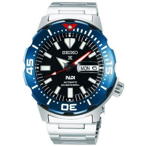 セイコー SEIKO プロスペックス PROSPEX PADI パディコラボ モンスター MONSTER ダイバーズ 自動巻き 腕時計 SRPE27K1(国内SBDY057の同型)｜hnshop2020