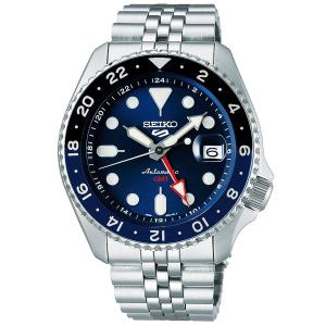 SEIKO 5スポーツ SBSC019 セイコー5 自動巻きGMT 正規品 セイコー 5スポーツ SKX Sports Style GMTモデル SBSC019 メンズ