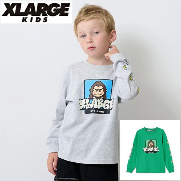 50%OFF SALE 2025年秋冬 エクストララージキッズ XLARGE KIDSファニーゴリラ...