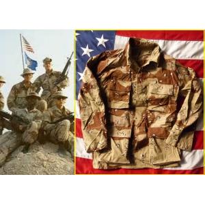 1983” 米軍実物 デッド! デザート6カラーBDUジャケット M−R