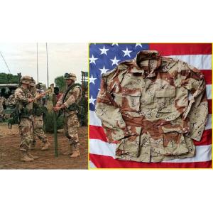 1983” 米軍実物 デッド! デザート6カラーBDUジャケット M−R