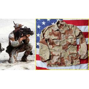 1983” 米軍実物 デッド! デザート6カラーBDUジャケット M−R