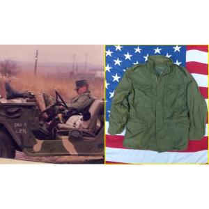 米軍実物 ナム戦 1969” M65 フィールドジャケット S-R アルミジップ