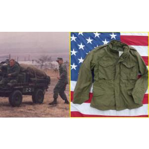 米軍実物 1981” ＯＤ Ｍ６５フィールドジャケット　S-S WINFIELD 219x