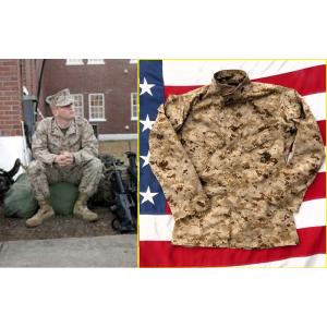 米軍実物 USMC 180S コンバットデザートジャケット MEDIUM マーパット