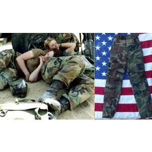 米軍実物 デッド! ＸＳ ＢＤＵパンツ ウッドランド ノンリップ　ＸＳ07 米軍実物 デッド! XS BDUパンツ ウッドランド ノンリップ