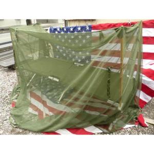 米軍実物 GIコット用 モスキートネット ポール4本セット 蚊帳 米軍実物 GIコット用 モスキートネット ポール4本セット 蚊帳