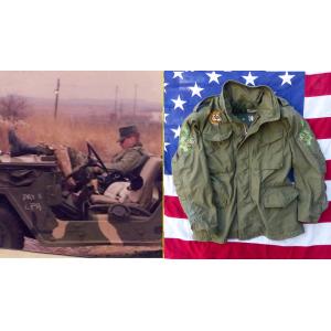 米軍 1971 M65フィールドジャケット S-R　アルミジップ　2nd　287 良品 71年 米軍実物 アルミジップ M-65 フィールド ジャケット 2nd S-R