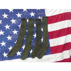 米軍 OD クッションソールソックス 2組 MEDIUM　 X-STATIC 　靴下　M241x
