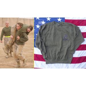 2003" 米軍実物 USMC スエットトレーナー　Ｍ 250ｘ