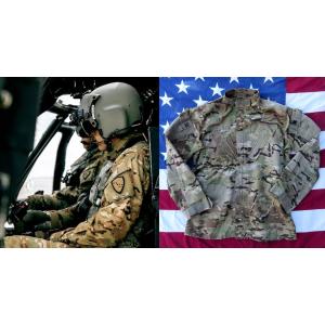レア! 米軍実物 OCP ヘリクルージャケット M-R エアクルー Army Aircrew Com...
