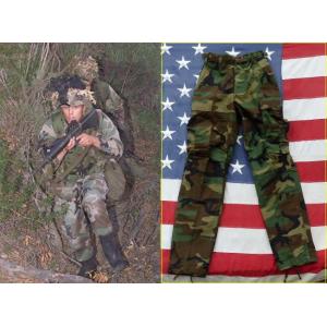 米軍実物 レア! BDUジャケット M−R ウッドランド フルパッチ