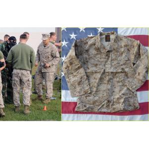米軍実物 USMC 180S コンバットデザートジャケット MEDIUM マーパット