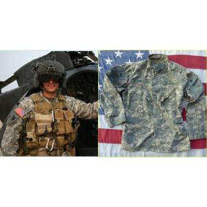 レア! 米軍実物 ヘリクルー エアクルー用 BDUジャケット ウッド