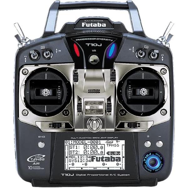 FUTABA　10J　ドローン用送信機単品　フルスプリング仕様（MODE1,2,3,4全対応）　10...