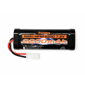 FUTABA　7.2V-2200mAh　1/10RCカー用タミヤ互換ニッケル水素バッテリー　HP6F2200