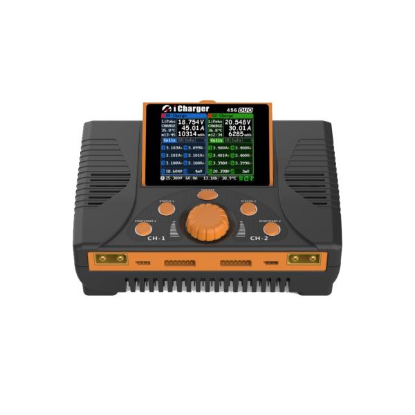 MALTA - iCharger 456DUO 超高性能デュアルチャージャー 1〜6CELL 70A...