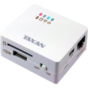 TAXAN MeoBank SD ワイヤレスSDカードリーダー&WiFiルーター MBSD-SUR01/W｜hobby-direct