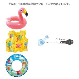 インテックス 空気入れ 電動ポンプ プール 浮...の詳細画像3