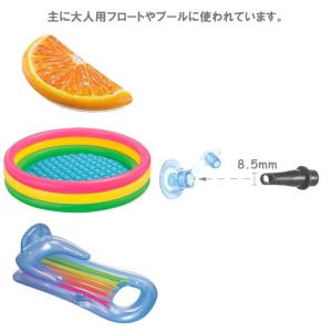 インテックス 空気入れ 電動ポンプ プール 浮...の詳細画像4