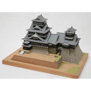 1/150 熊本城　KUMAMOTO CASTLE   UDJ-S-KUMAMOTO-150 木製模型レーザーカット加工