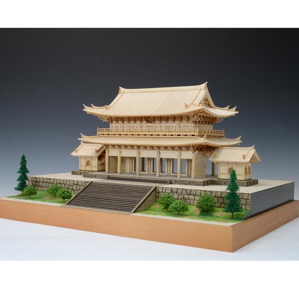 1/150 知恩院　三門　UDJ-T-CHIONIN-SANMON-150  木製模型レーザーカット...