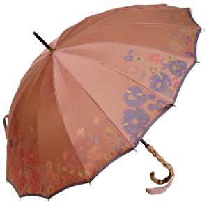 傘 前原光榮商店 レディース 長傘 16本骨 雨傘 Fiore フィオーレ