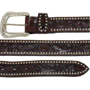 あめかじ。 ウルフズヘッドタイプ スタッズベルト 36インチ あめかじ。様専用 ウルフズヘッドタイプ スタッズベルト 36