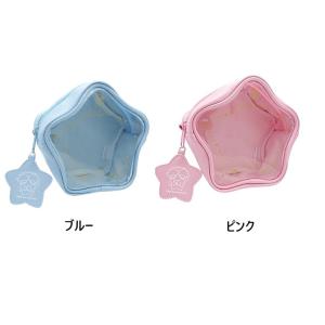 サンリオ★リトルツインスターズ　50th　星型ポーチ（ブルー/ピンク）2種類★レターパックプラス発送...