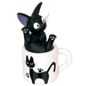 ジブリ★魔女の宅急便　一輪挿し　いたずらジジのお花あそび