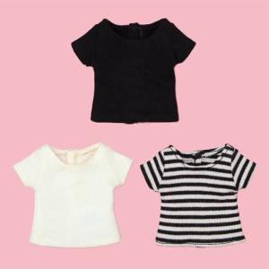 Dear Darling fashion for dolls「22cmドール用 ベーシックTシャツセット」(２種)☆クロネコゆうパケット便発送｜hobby-road