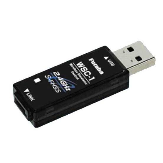 FUTABA リアルフライト用ワイヤレスシミュレーターコントロールアダプター WSC-1 【ネコポス...