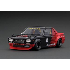 イグニッションモデル 1/18 LB-ワークス ハコスカ 2Dr パープル IG0437 1/18 LB-WORKS Hakosuka 2Door Purple | LINE UP | ignition