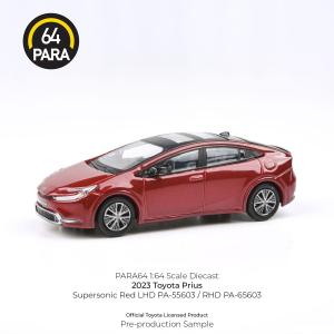 1/64 トヨタ プリウス TOYOTA PRIUS 限定品 PARA64 1/64 トヨタ プリウス 2023 リザーヴァーブルー 右ハンドル