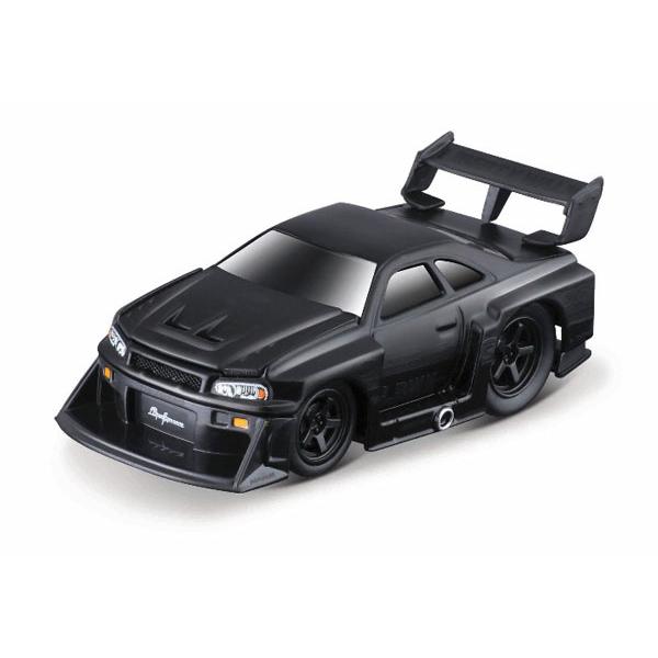 1/64 MM Liberty Walk 1999 ニッサン スカイライン GT-R R34 ブラッ...