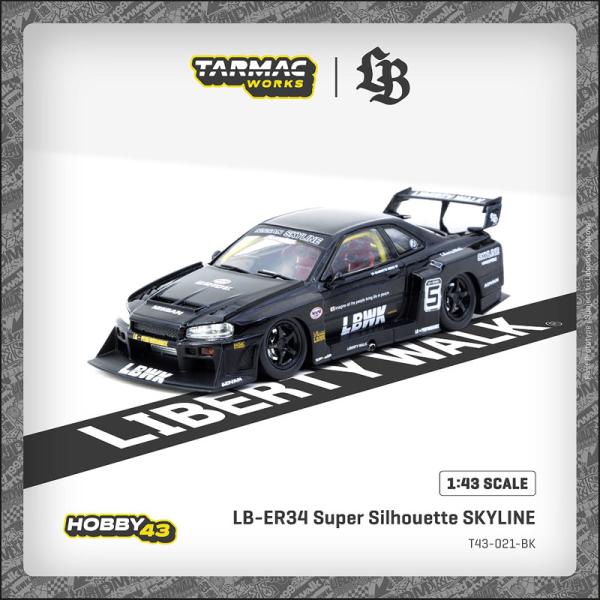 Tarmac Works 1/43 LB-ER34 Super Silhouette SKYLINE...