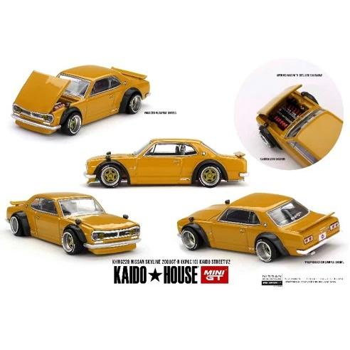 KAIDO HOUSE x MINI GT 1/64 ニッサン スカイライン 2000GT-R (K...