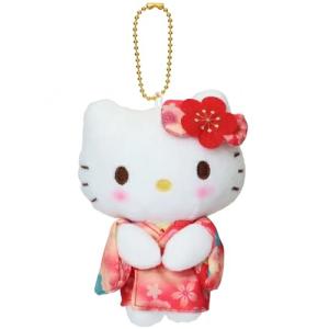 ハローキティ ぬいぐるみ プラッシュドールS 抹茶着物 サンリオ 爆買
