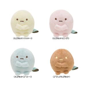 すみっコぐらし てのりぬいぐるみ たぴおか(ピンク) MX22801 : 玩具と