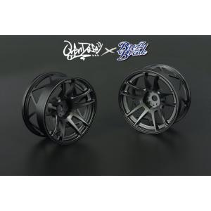 VALINO N820S アルミホイール 26mm パープルアルマイト OFF+7 2pcs [BB