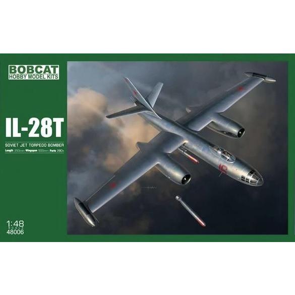 ボブキャット 1/48 48006 イリューシン Il-28T 雷撃機型