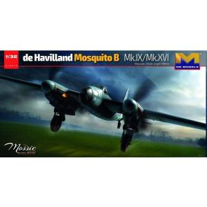 HKモデル 1/32 01E016 デ・ハビランド モスキートB Mk.9/Mk.14