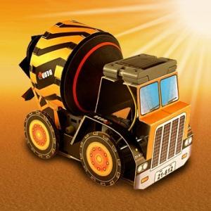 「　ソーラーミキサー車　」　ＥＬＥＫＩＴ（イーケージャパン）　※絶版品