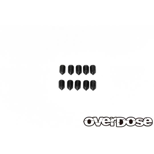 ★OVERDOSE ★ OD3568 「　ポイントタイプセットスクリューM3x5mm (10pcs)...