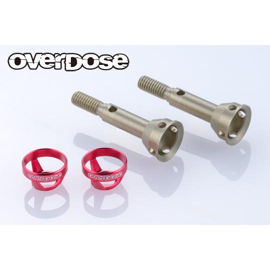 ★OVERDOSE ★ OD3981 「　ライトウエイトアルミリヤアクスルシャフト (For GAL...