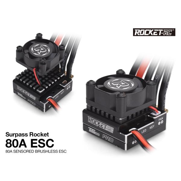 ジーフォース ★ SPH802「 Surpass Rocket 80A ESC  」　G-FORCE