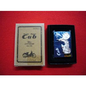 Honda スーパーカブ 50周年記念 ジッポライター ブルー ｚｉｐｐｏ Xponent Se