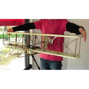 1/10  WRIGHT FLYER I (ライトフライヤー1号機) 模型飛行機 ソリッドモデル　4フィートモデル｜hobby-shop-ks