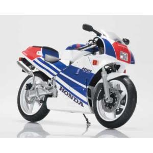 1/12 アオシマ 112113 Honda NSR250R '89 ロスホワイト×テラブルー 完成...