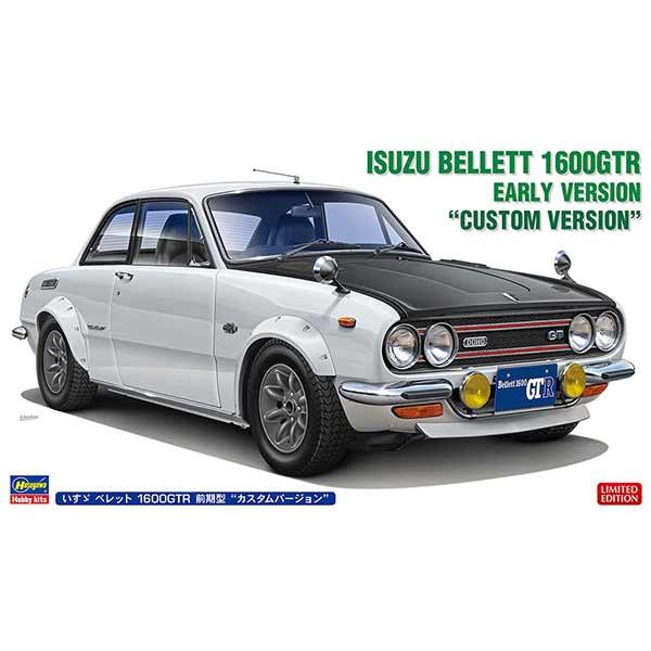 1/24 ハセガワ 20802 いすゞ ベレット 1600GTR 前期型 カスタムバージョン